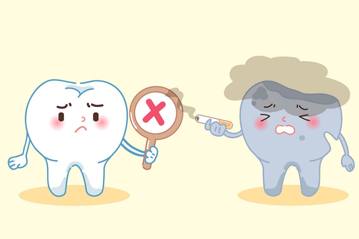 tobacco damage to teeth and gums